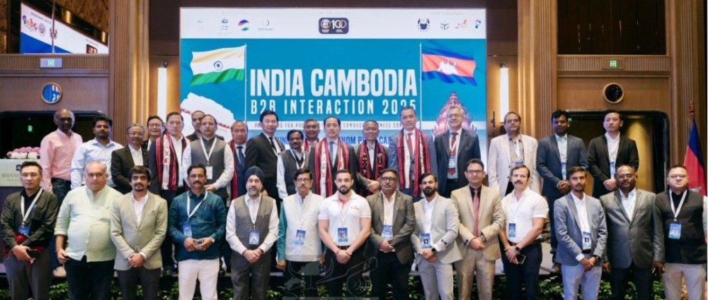 The five-member team from Nagaland as part of ICC Indian Business delegation at Phnom Penh, Cambodia from June 15 to 18.
